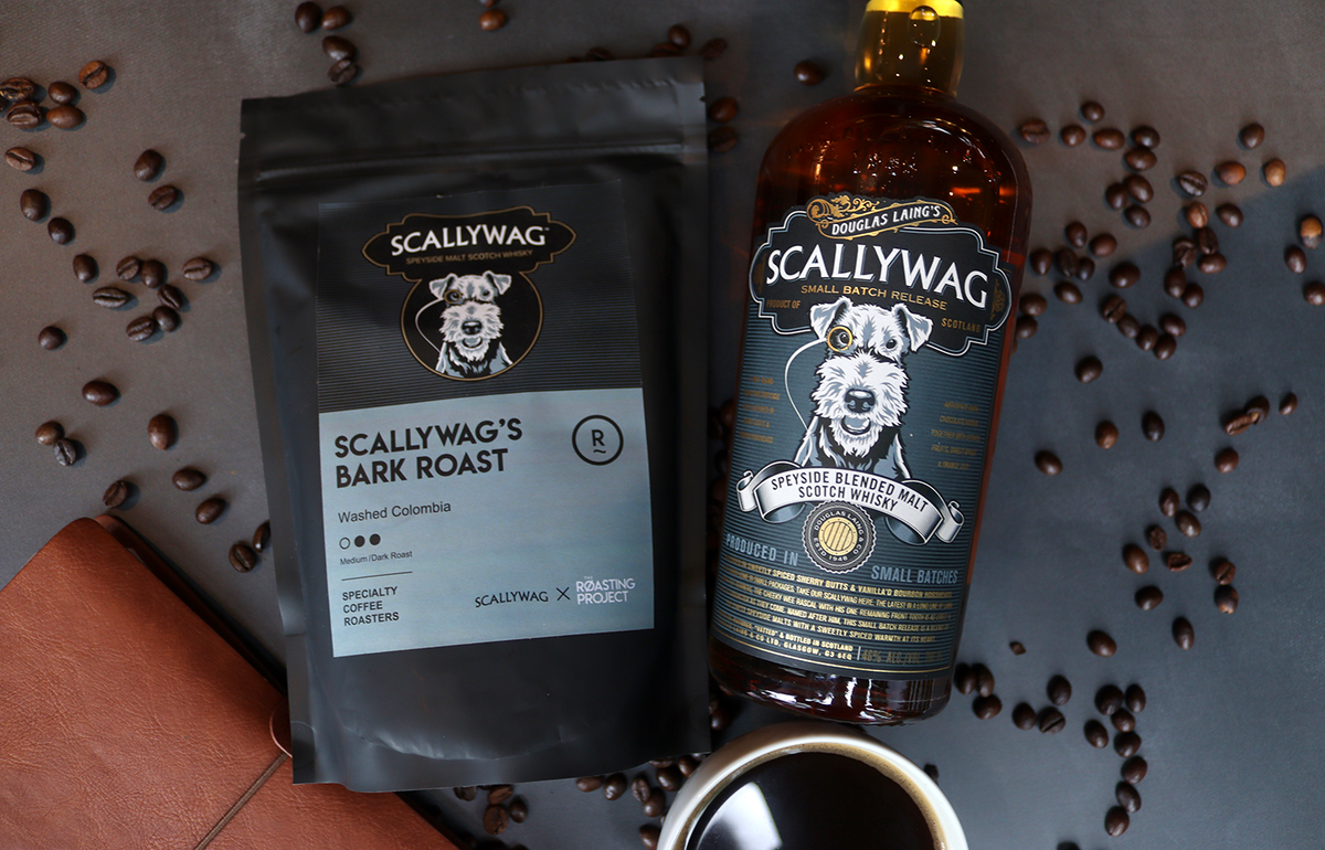 Douglas Laing’s Scallywag and Big Peat have joined forces with The Roasting Project to create the ultimate pick me up beverage!