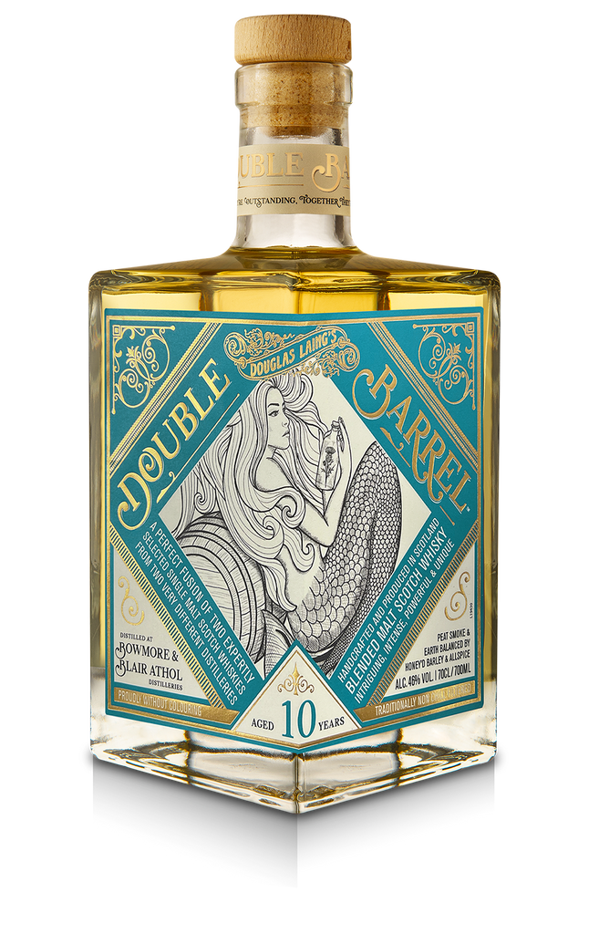Double Barrel Bowmore & Blair Athol 10 Years Old – Douglas Laing & Co.