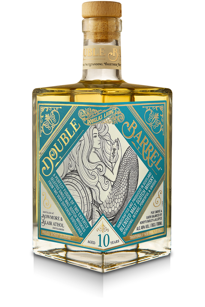 Double Barrel Bowmore & Blair Athol 10 Years Old – Douglas Laing & Co.
