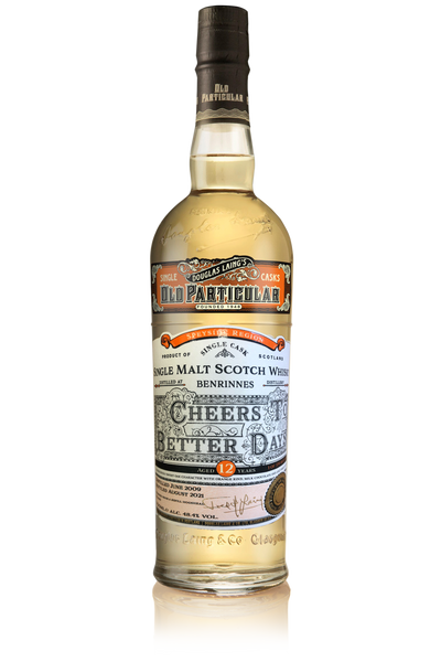 Old Particular Benrinnes 'Cheers to Better Days' 12 Years Old