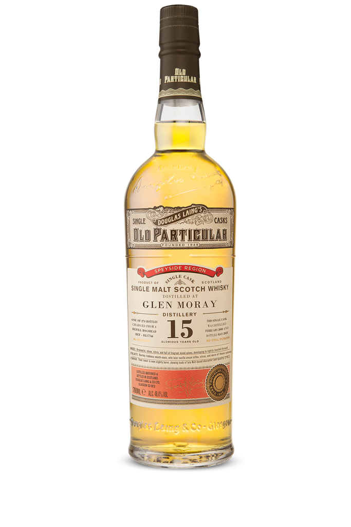Old Particular Glen Moray 15 Years Old – Douglas Laing & Co.