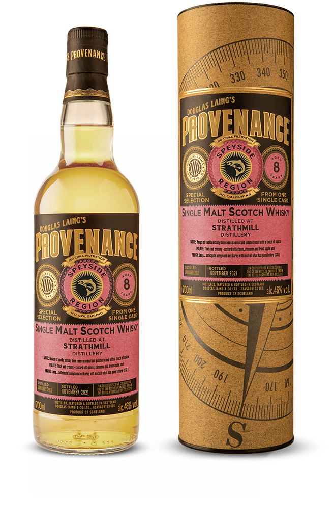 Provenance Strathmill 8 Years Old – Douglas Laing & Co.