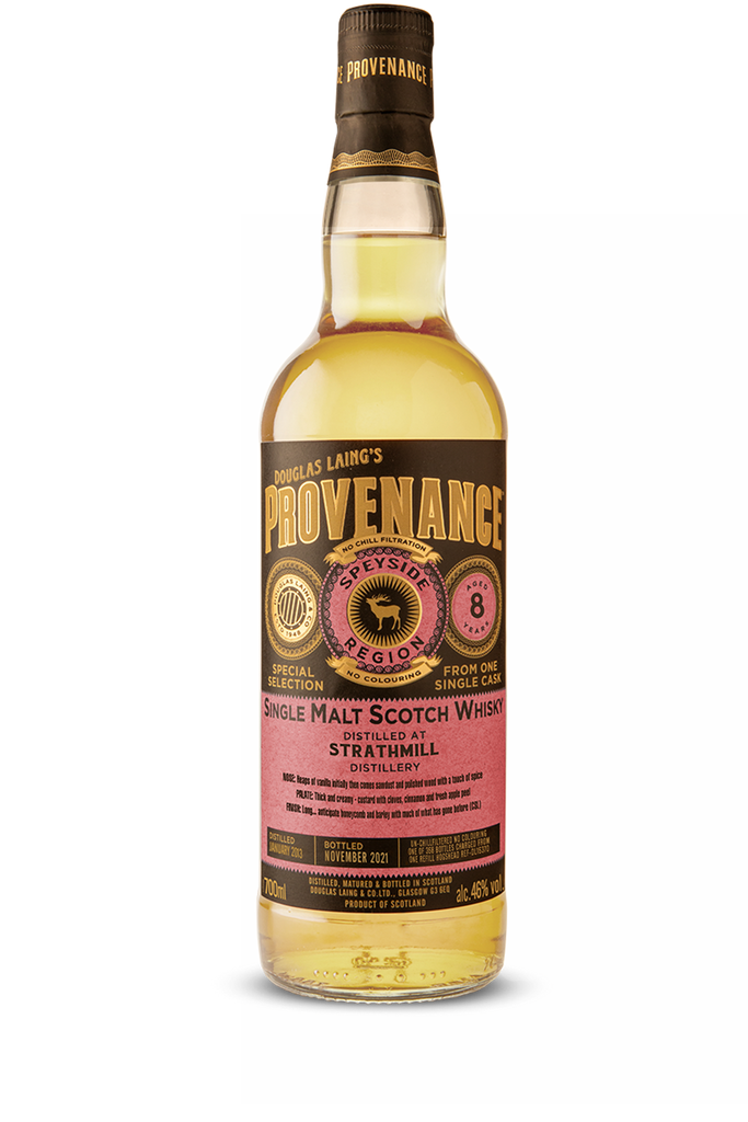 Provenance Strathmill 8 Years Old – Douglas Laing & Co.