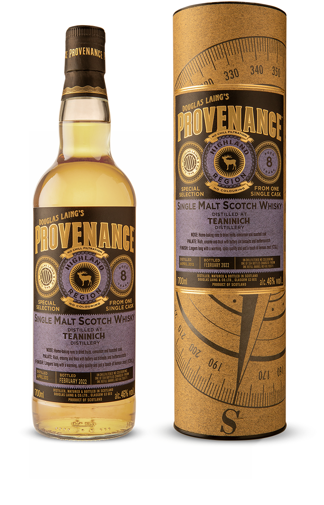 Provenance Teaninich 8 Years Old – Douglas Laing & Co.