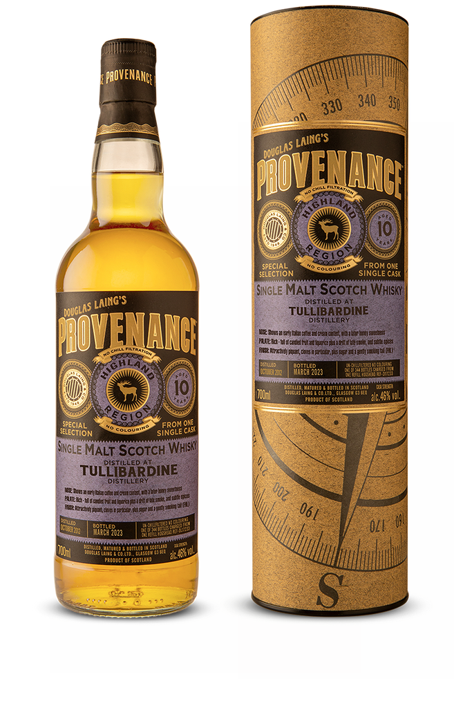 Provenance Tullibardine 10 Years Old – Douglas Laing & Co.