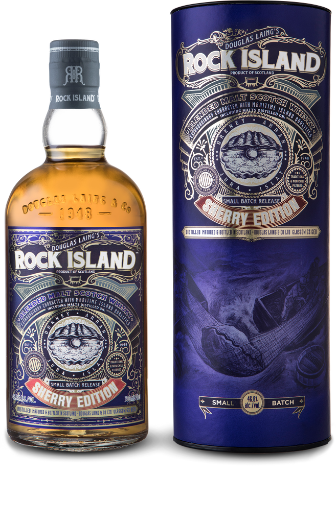 ロック アイランド 14yo シェリー エディション / Rock Island 14yo Sherry Edition DL Blended Malt [SW] ロック アイランド 14年 シェリーエディション ダグラスレイン
