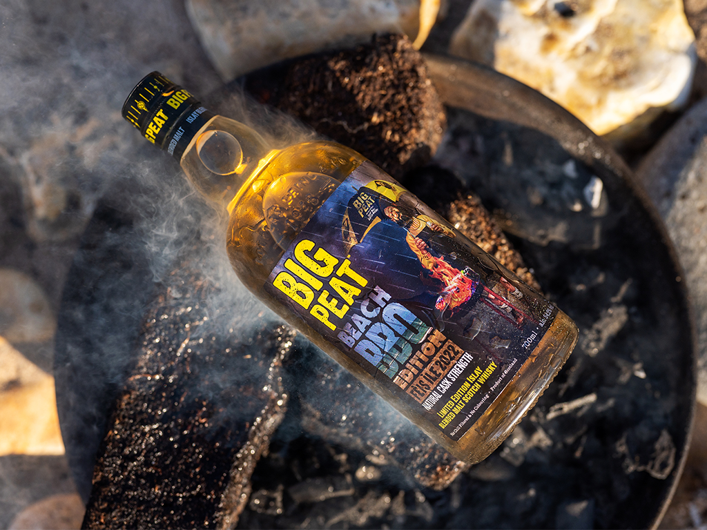 Big Peat Welcomes Unpredictable Islay Weather With Beach BBQ