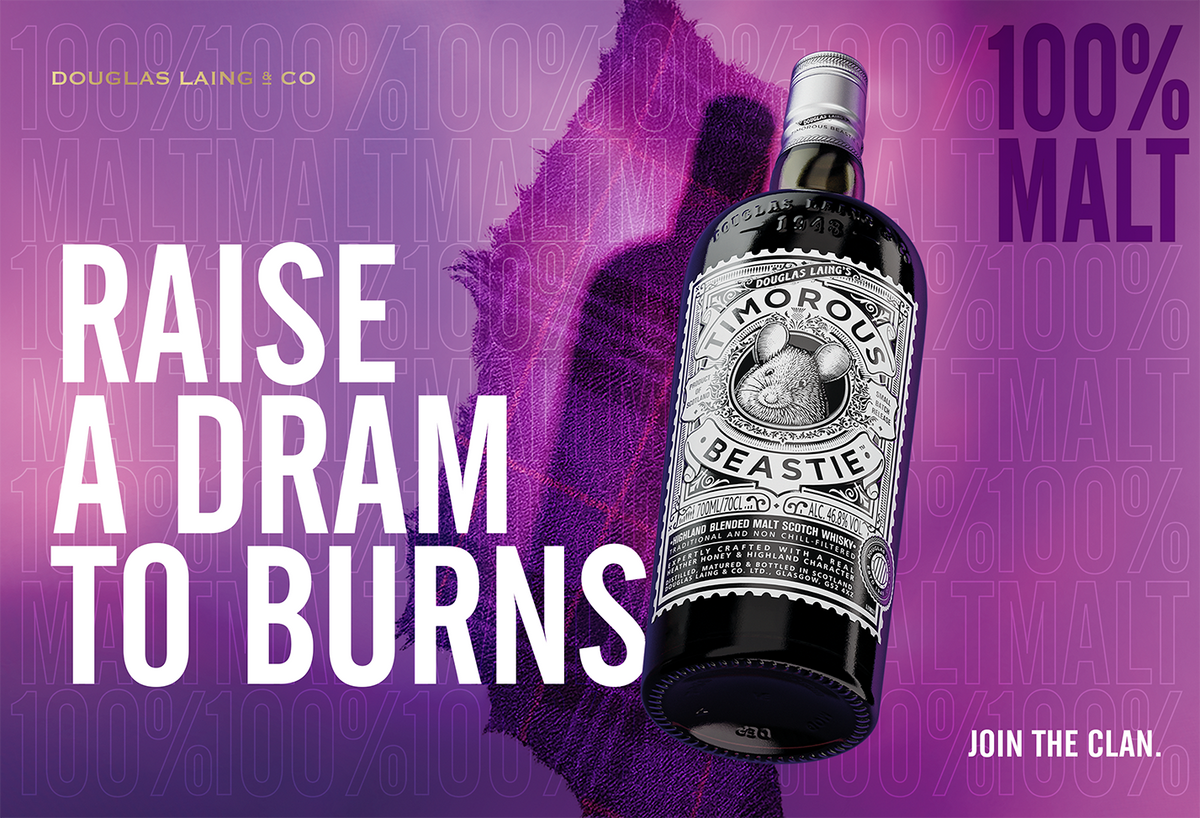 RAISE A DRAM TO BURNS - JOIN THE CLAN.