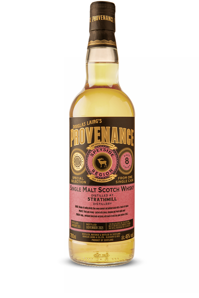 Provenance Strathmill 8 Years Old