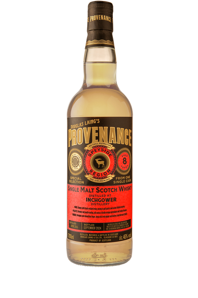 Provenance Inchgower 8 Years Old